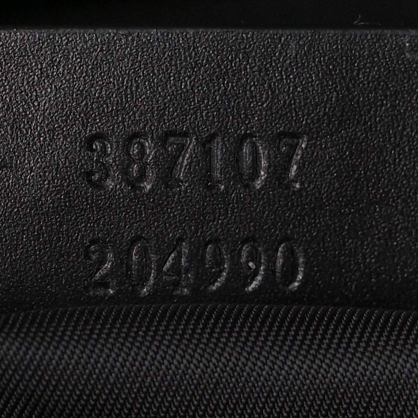 Techno Canvas Web Vertical Tote Black