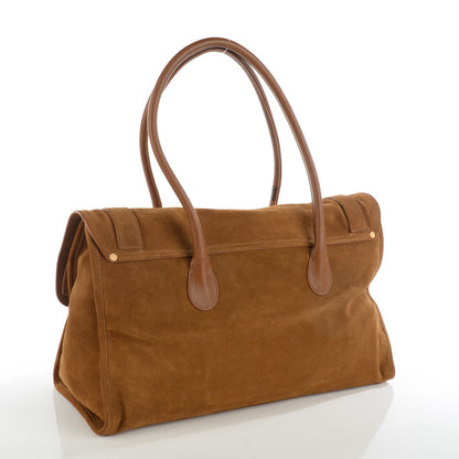 Proenza Schouler Suede Large PS1 Keep All Tobacco 3 of 8