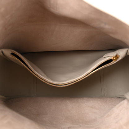 Saint Laurent Smooth Calfskin Large Le 5 A 7 Soft Hobo Blanc Vintage 6 of 13