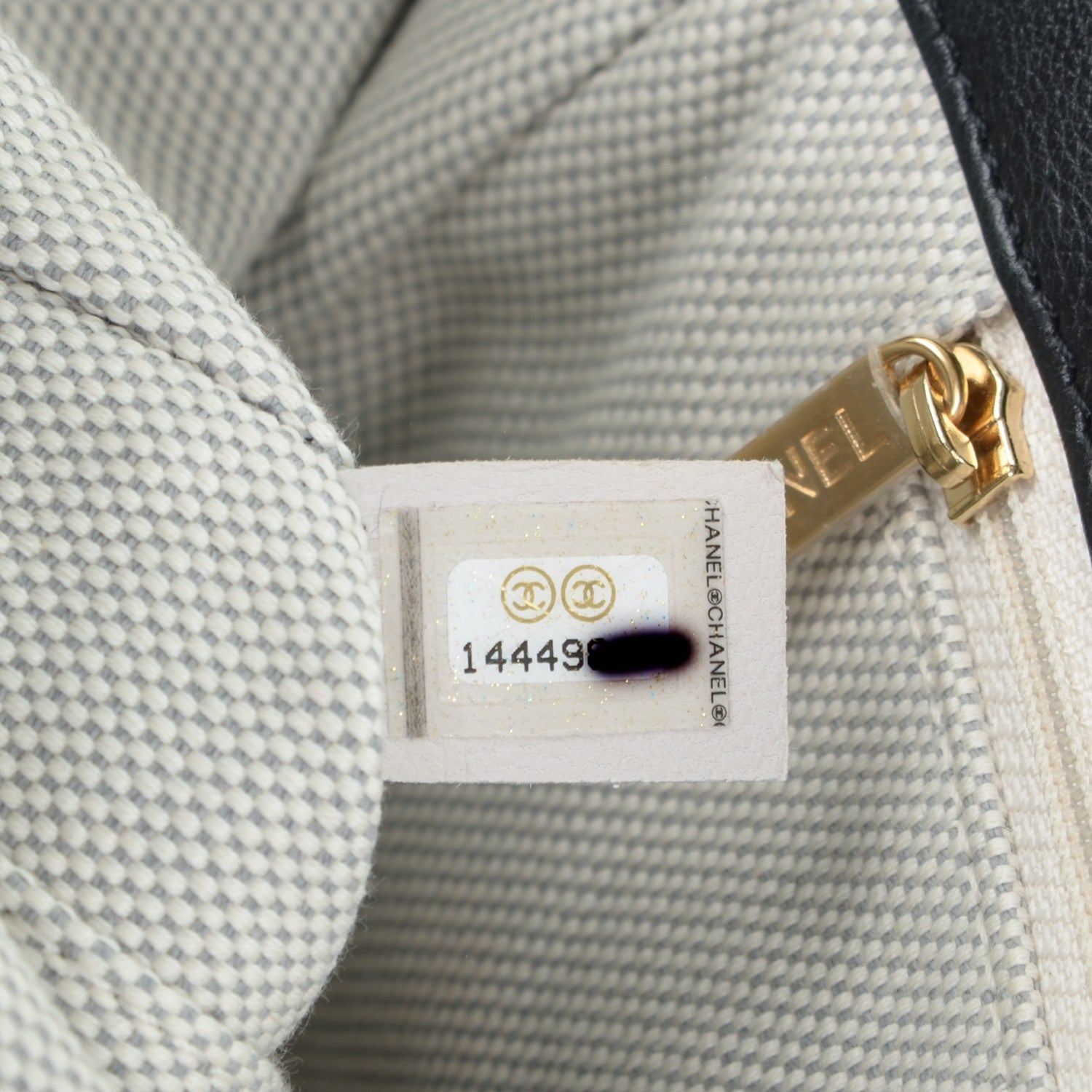 Chanel Calfskin Quilted Retro Chain Flap Black 7 of 7