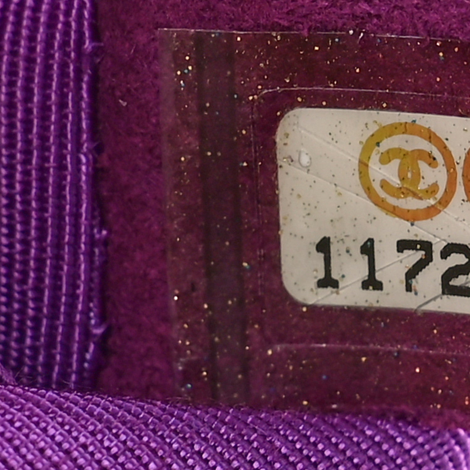 Chanel Satin Coco's Croc 2.55 Reissue 224 Flap Purple 7 of 11