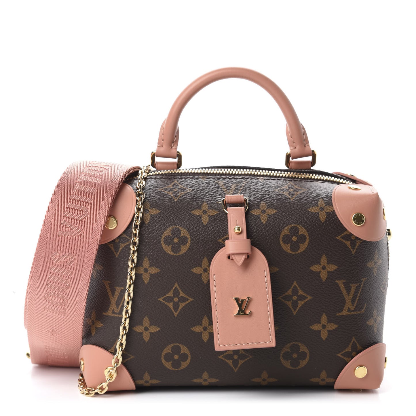 Monogram Petite Malle Souple Peach