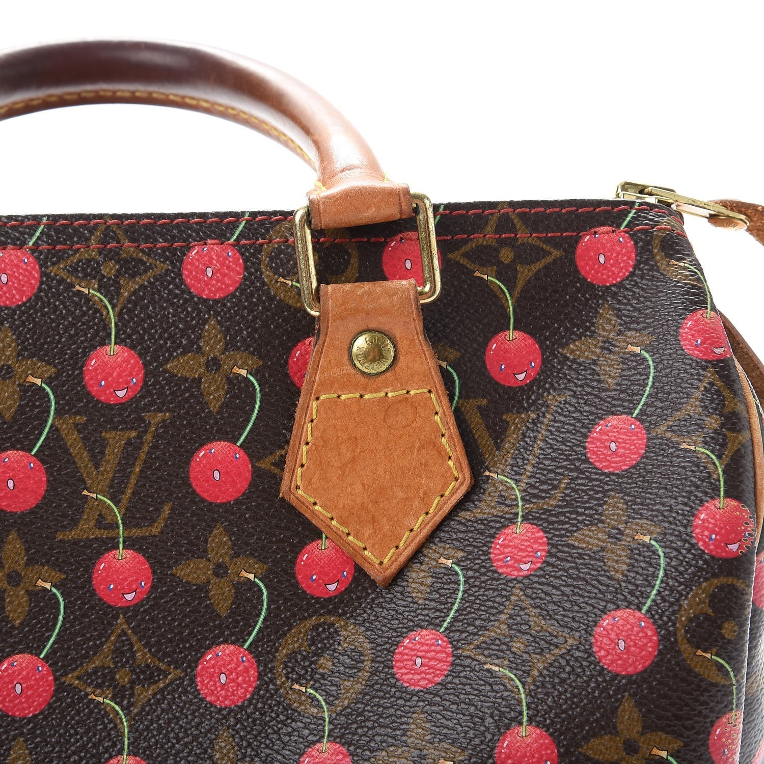 Louis Vuitton Monogram Cerises Speedy 25 10 of 23