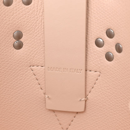 Christian Louboutin Calfskin Spiked Mini Cabachic Mini Bucket Bag Leche 7 of 10