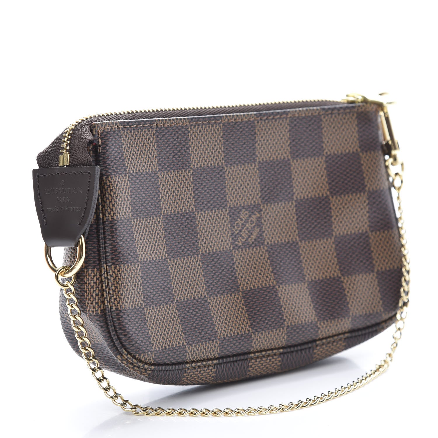 Louis Vuitton Damier Ebene Mini Pochette Accessories 3 of 8