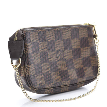 Louis Vuitton Damier Ebene Mini Pochette Accessories 3 of 8