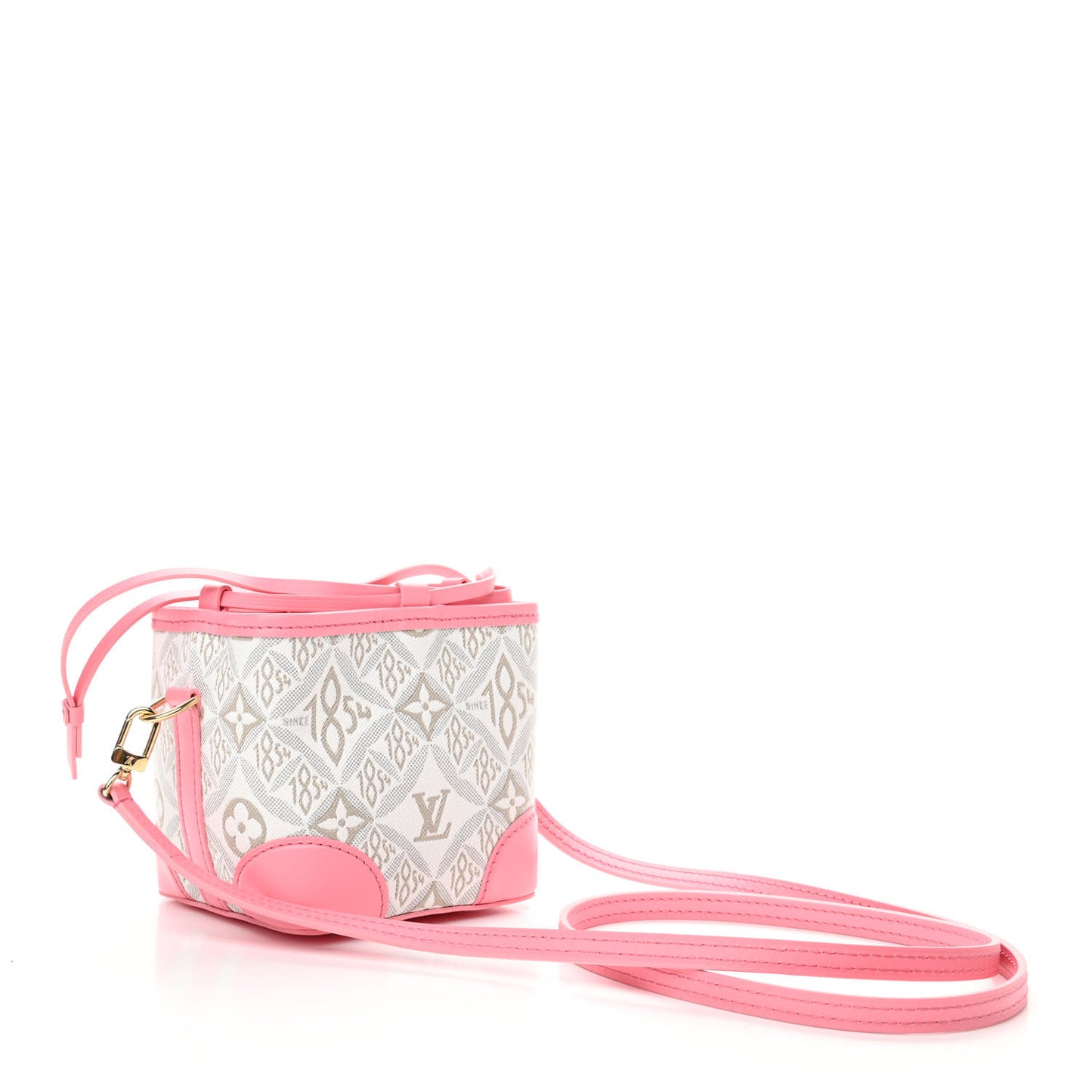 Jacquard Since 1854 Noe Purse Ecru Beige Pink