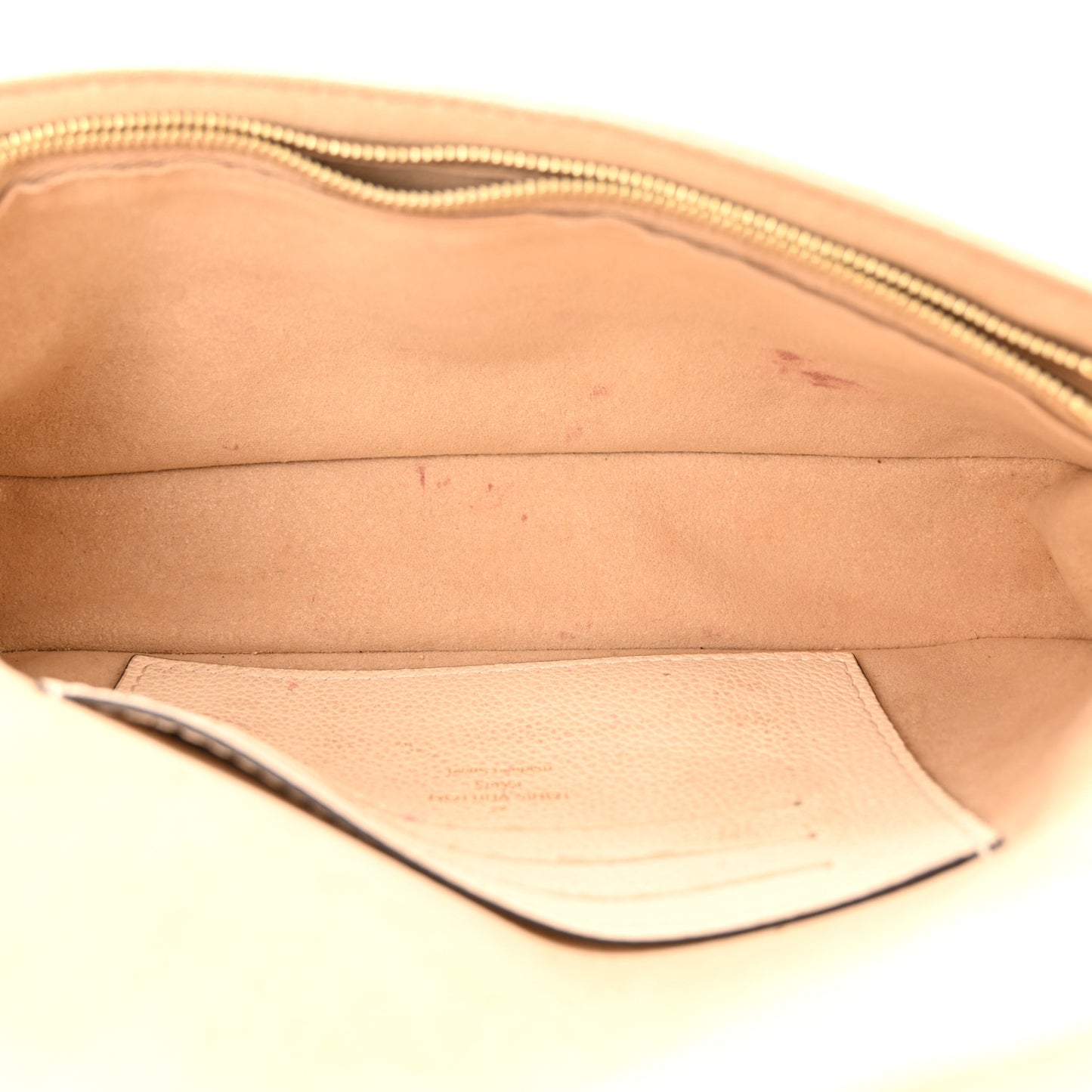 Empreinte Monogram Giant Ivy Wallet On Chain Cream