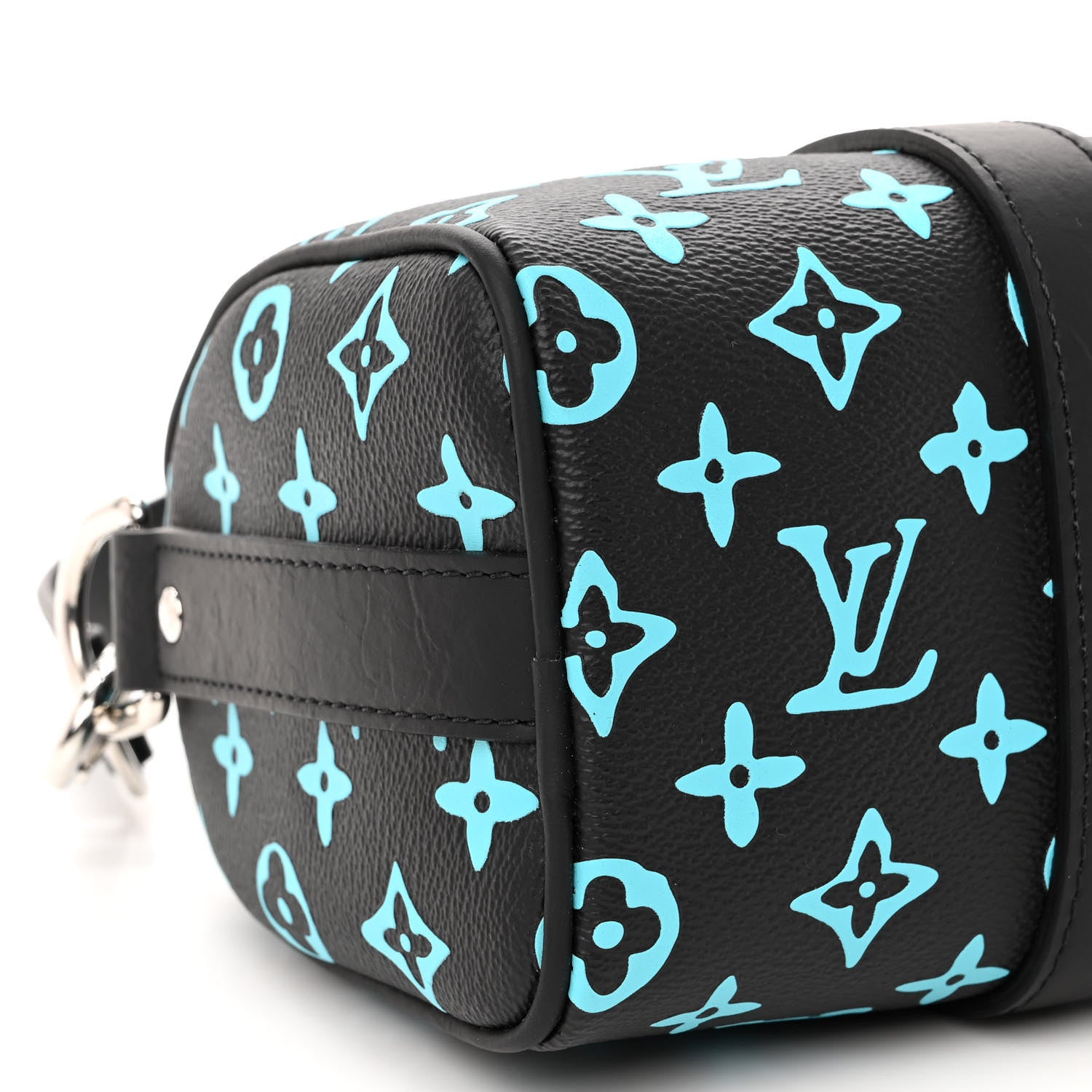 Louis Vuitton Monogram Playground Keepall Bandouliere 25 Black 8 of 9