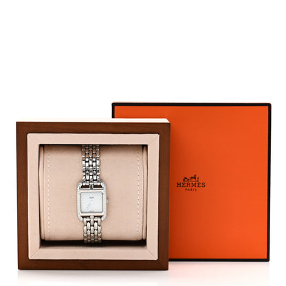 Hermes Stainless Steel Diamond Bezel 23mm Cape Cod Quartz Watch 5 of 5