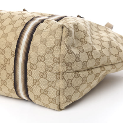 Gucci Monogram Large Jolicoeur Tote Gold 8 of 9