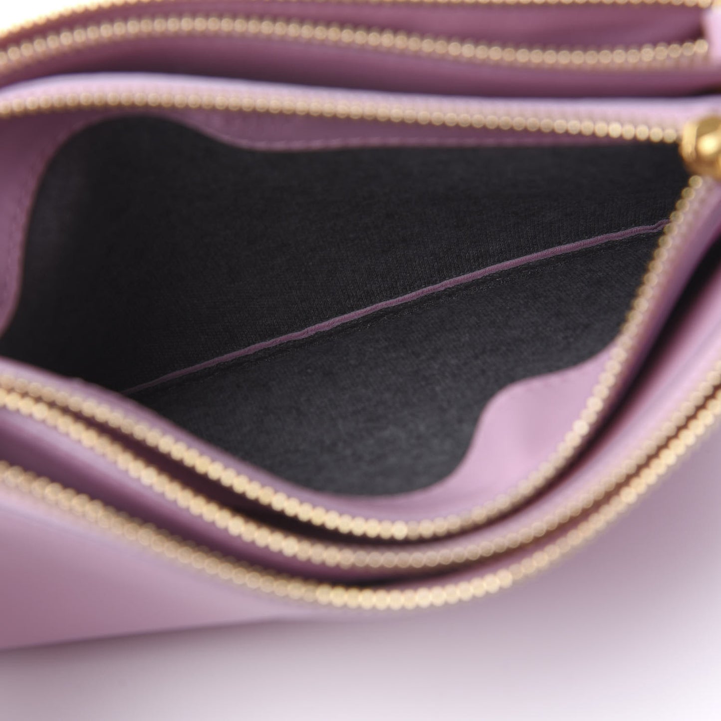 Lambskin Small Trio Crossbody Bag Pink