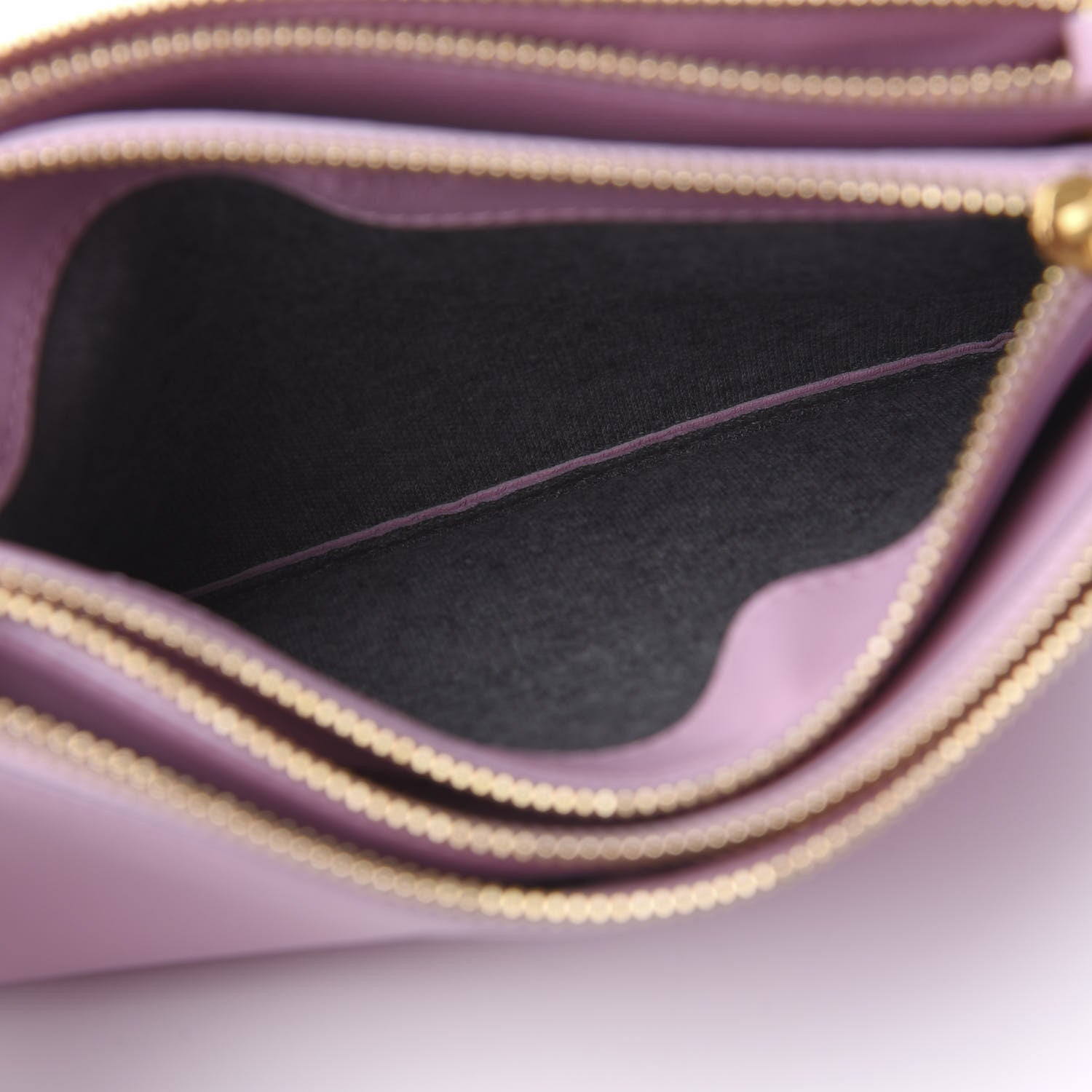 Celine Lambskin Small Trio Crossbody Bag Pink 6 of 13