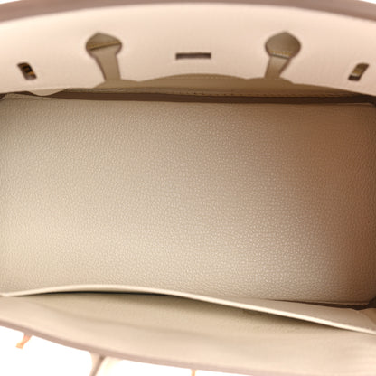 Hermes Togo Birkin 25 Craie 5 of 9