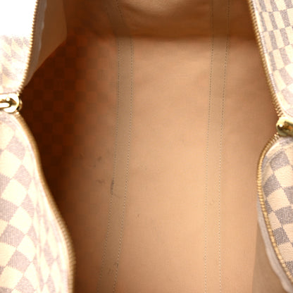 Louis Vuitton Damier Azur Keepall Bandouliere 55 4 of 10