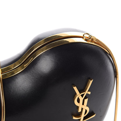 Saint Laurent Calfskin Monogram Love Box Bag Black 11 of 13