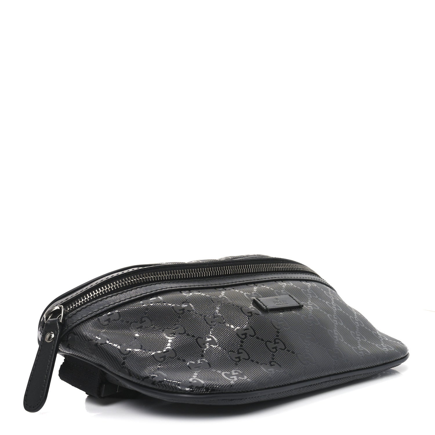 Gucci Imprime Monogram Belt Bag Black 4 of 10