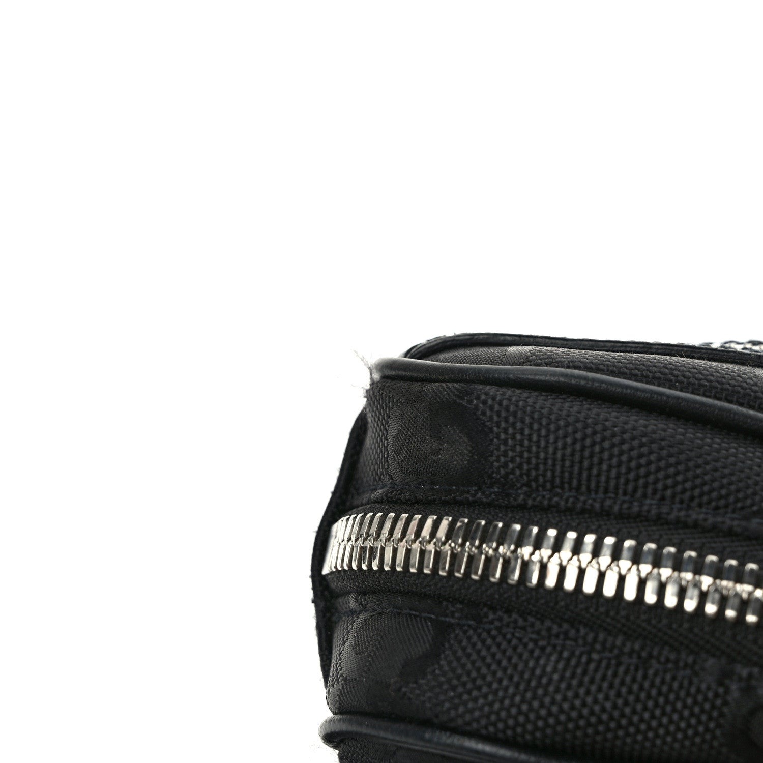 Gucci Econyl Nylon Monogram Off The Grid Belt Bag Black 10 of 11