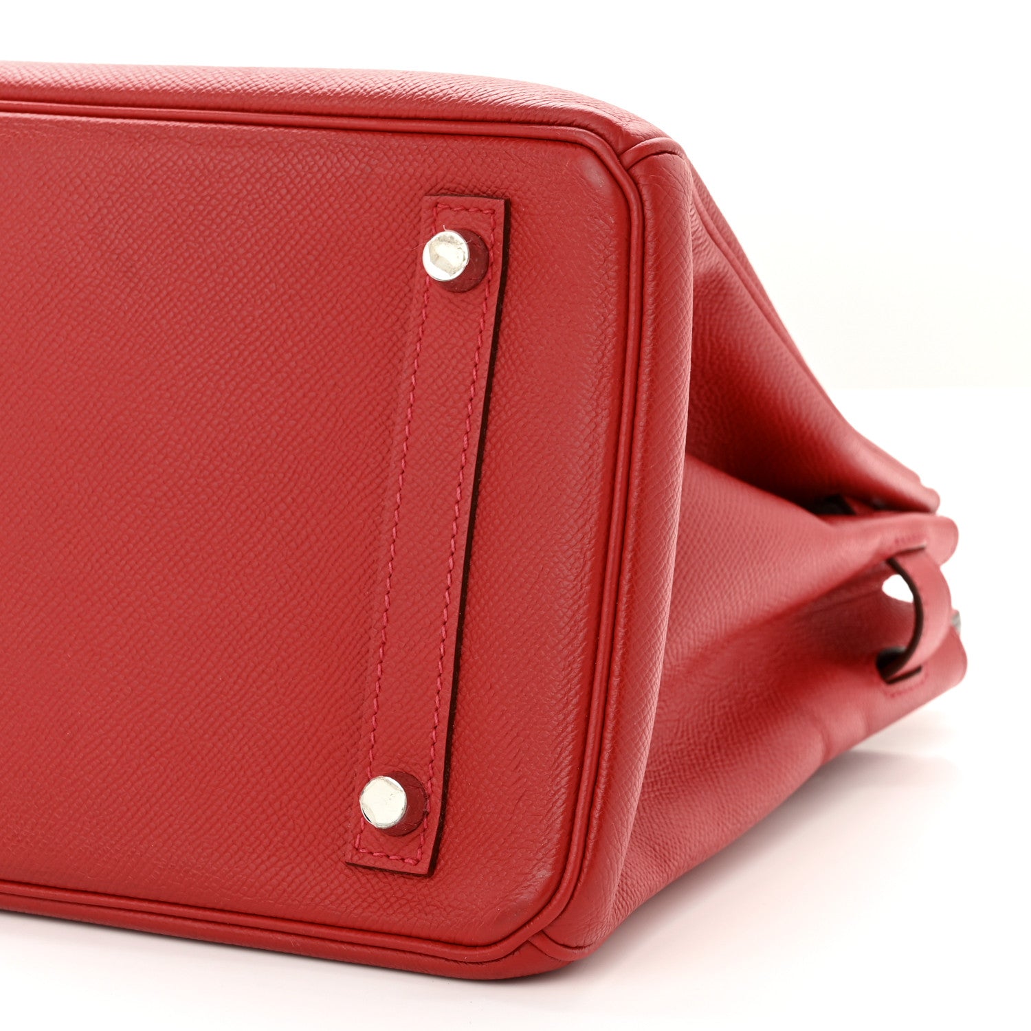 Hermes Epsom Birkin 30 Rouge Casaque 10 of 15