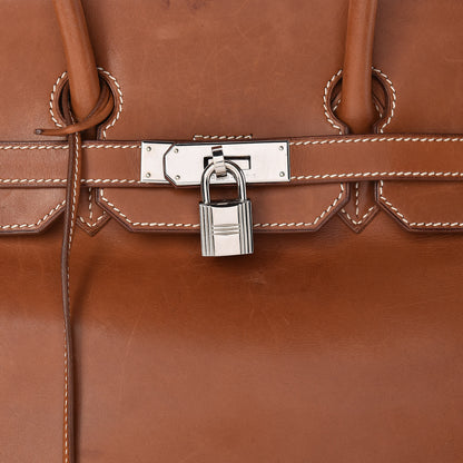 Hermes Natural Barenia Birkin 35 Fauve 33 of 45