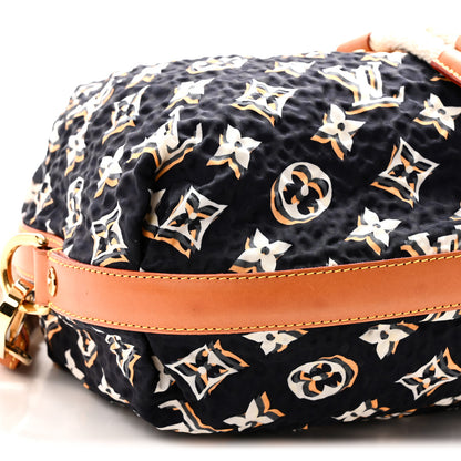 Louis Vuitton Canvas Monogram Cruise Bulles MM Navy 8 of 9