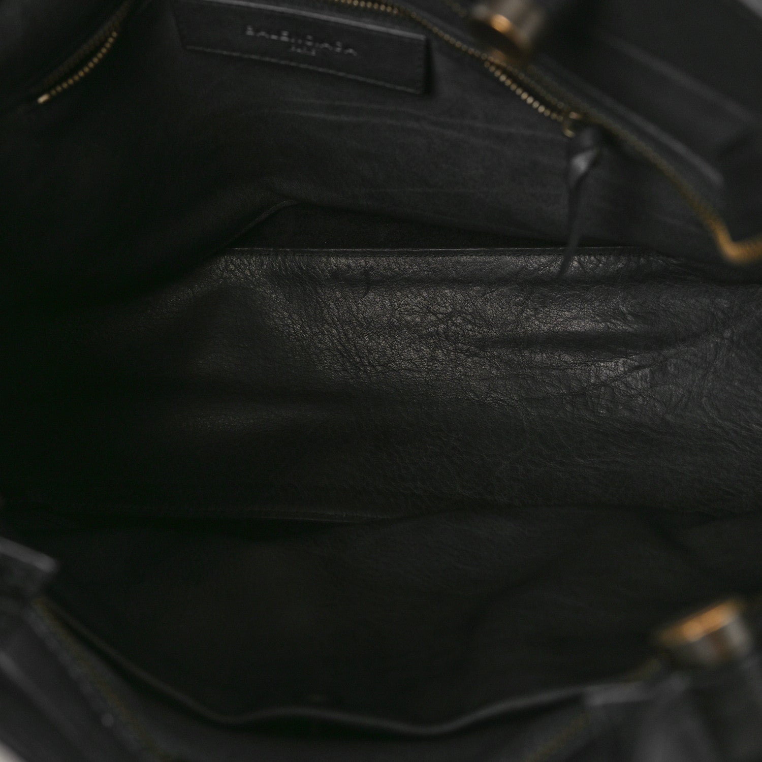 Balenciaga Veau Soyeux Perforated Blackout Hardware City Black 5 of 9