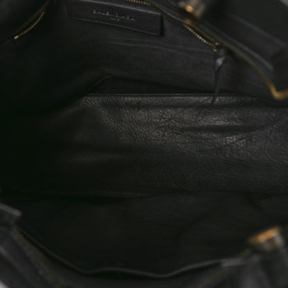 Balenciaga Veau Soyeux Perforated Blackout Hardware City Black 5 of 9