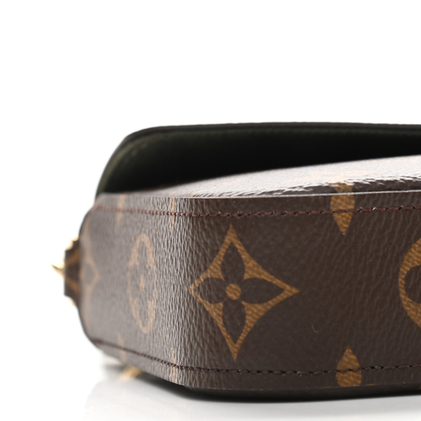 Monogram Felicie Strap & Go Kaki