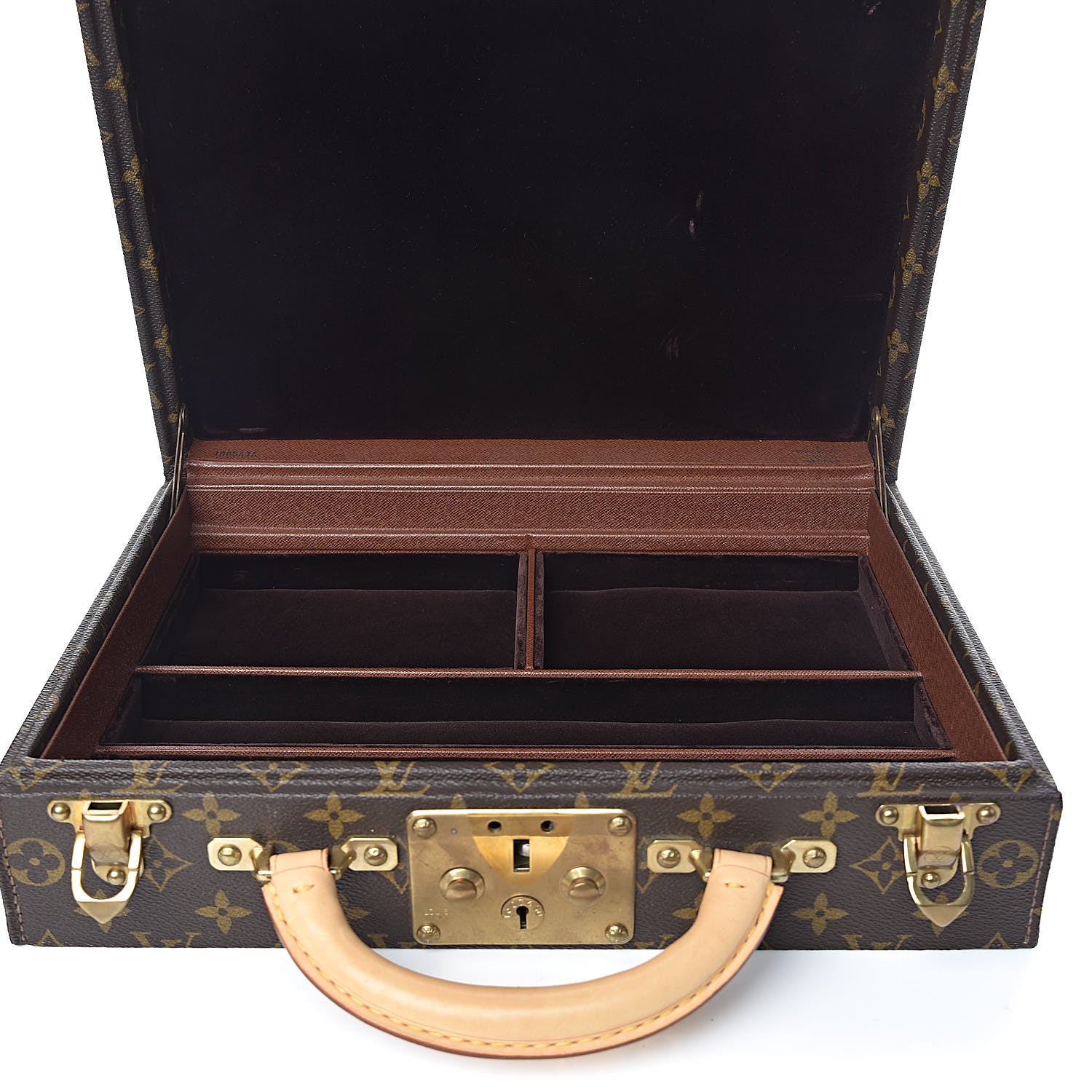 Louis Vuitton Monogram Jewellery Case Hard Trunk 5 of 22