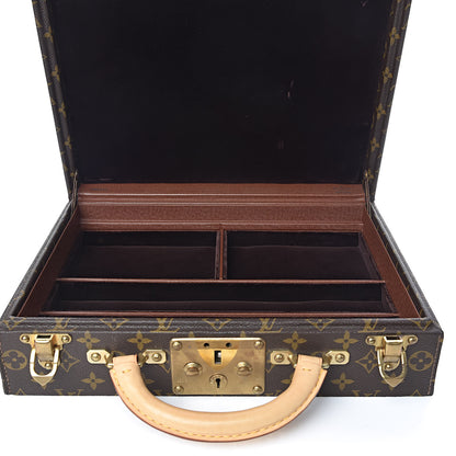 Louis Vuitton Monogram Jewellery Case Hard Trunk 5 of 22