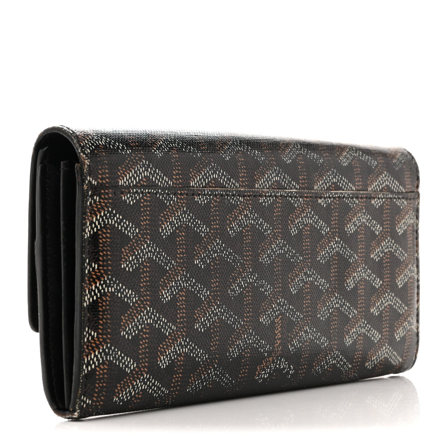 Goyard Goyardine Varenne Long Wallet Black 3 of 12