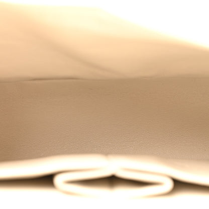 Chanel Lambskin Quilted Medium Double Flap Bijoux Chain Ivory 8 of 23