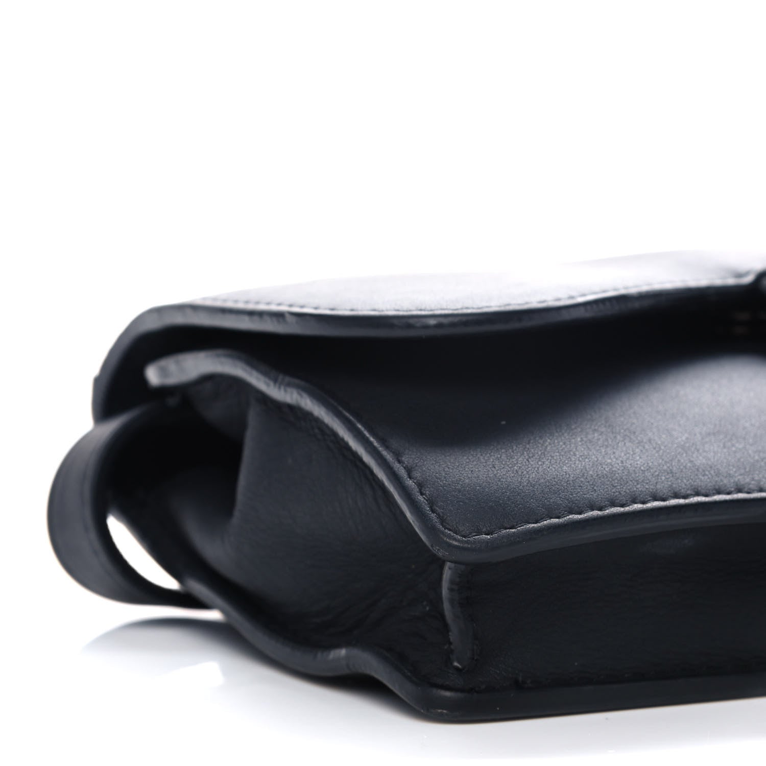 Christian Dior Ultra Matte Calfskin Saddle Belt Bag Black 8 of 11