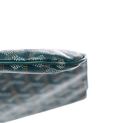 Goyard Goyardine Senat Pochette MM Green 13 of 13