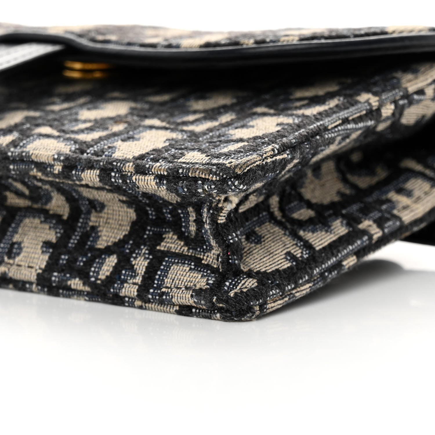 Christian Dior Oblique Saddle Belt Bag Blue 11 of 13