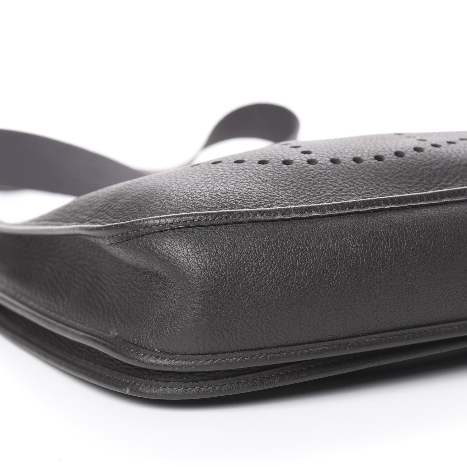 Hermes Taurillon Clemence Evelyne II PM Graphite 8 of 12