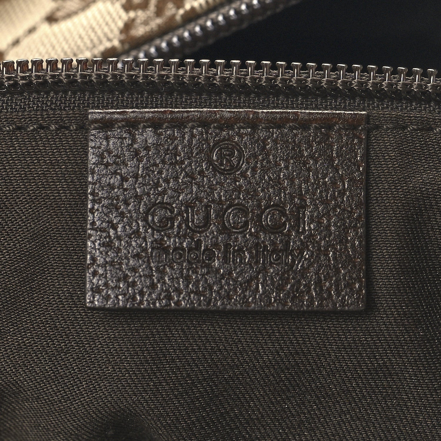 Gucci GG Monogram Web Large Collapsible Carry On Duffle Beige Brown 6 of 12