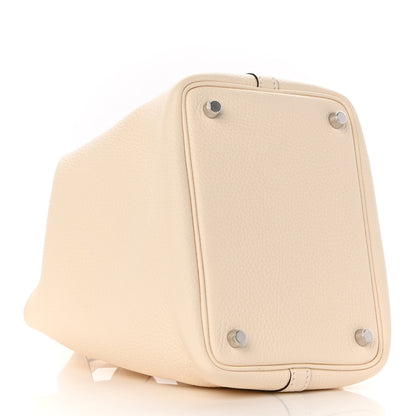 Hermes Taurillon Clemence Picotin Lock 18 PM Nata 4 of 9
