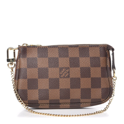 Louis Vuitton Damier Ebene Mini Pochette Accessories 1 of 10