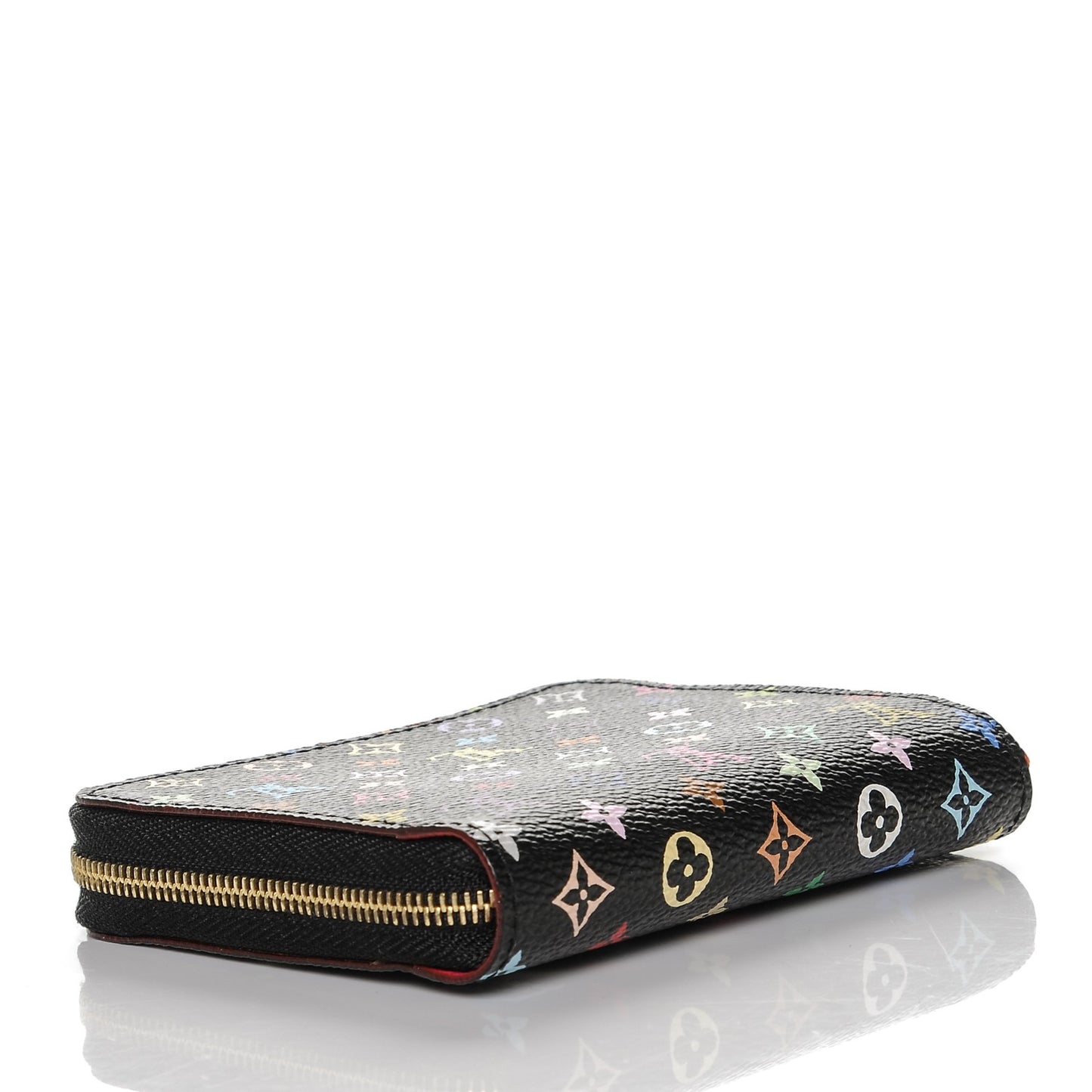 Monogram Multicolor Zippy Coin Purse Black Grenade