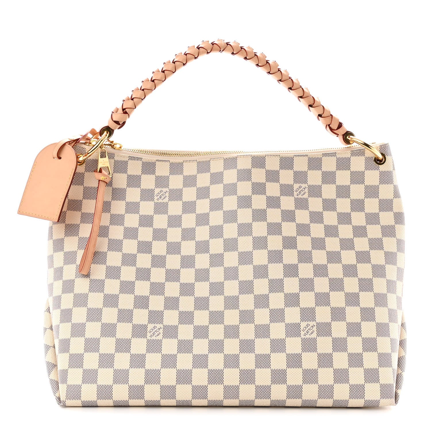 Louis Vuitton Damier Azur Beaubourg Hobo MM 1 of 9