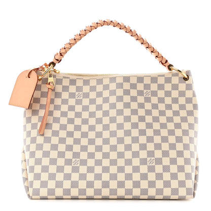 Louis Vuitton Damier Azur Beaubourg Hobo MM 1 of 9