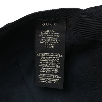Gucci Monogram Web Baseball Hat L Black 7 of 8
