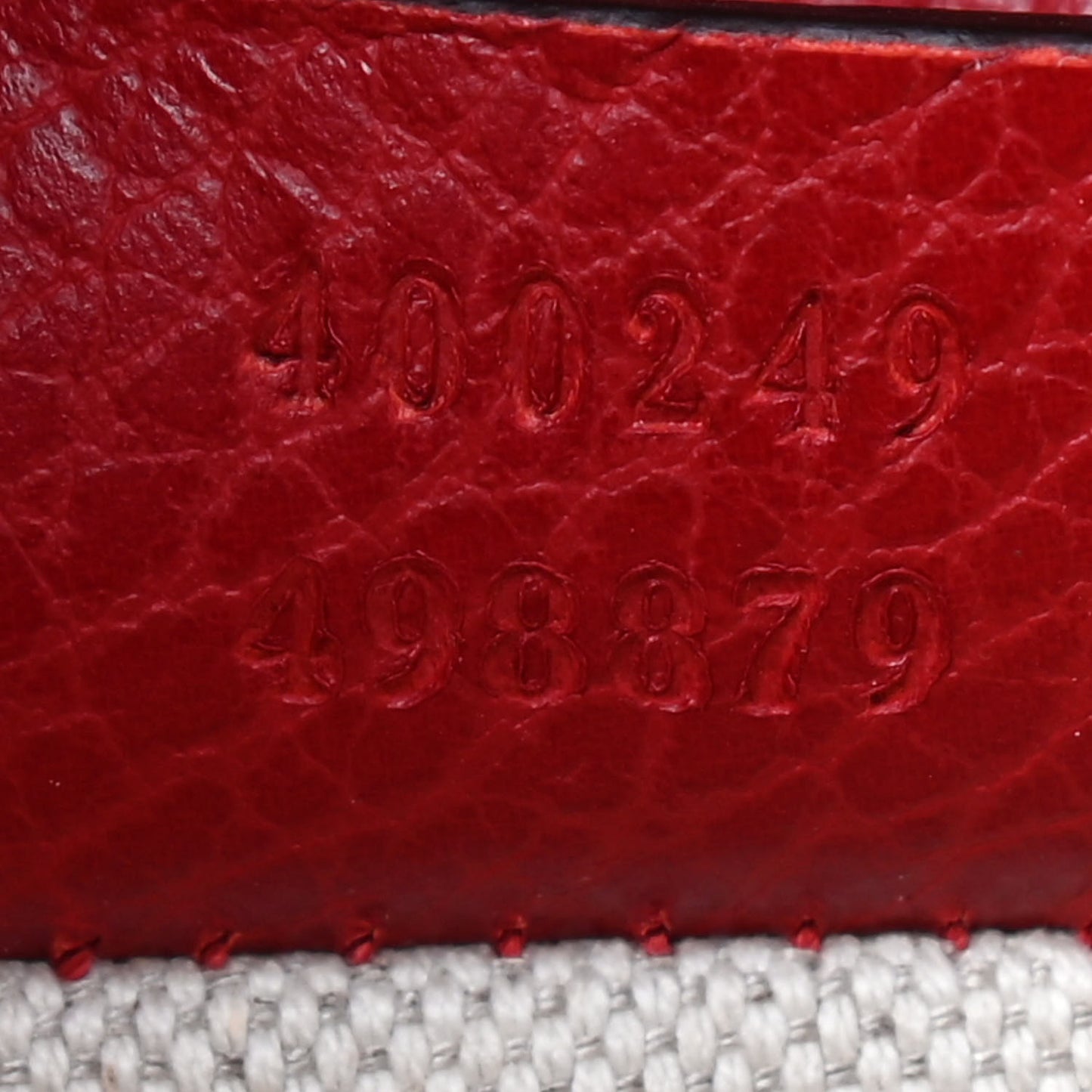 Dollar Calfskin Swarovski Crystal Small Dionysus Shoulder Bag Hibiscus Red