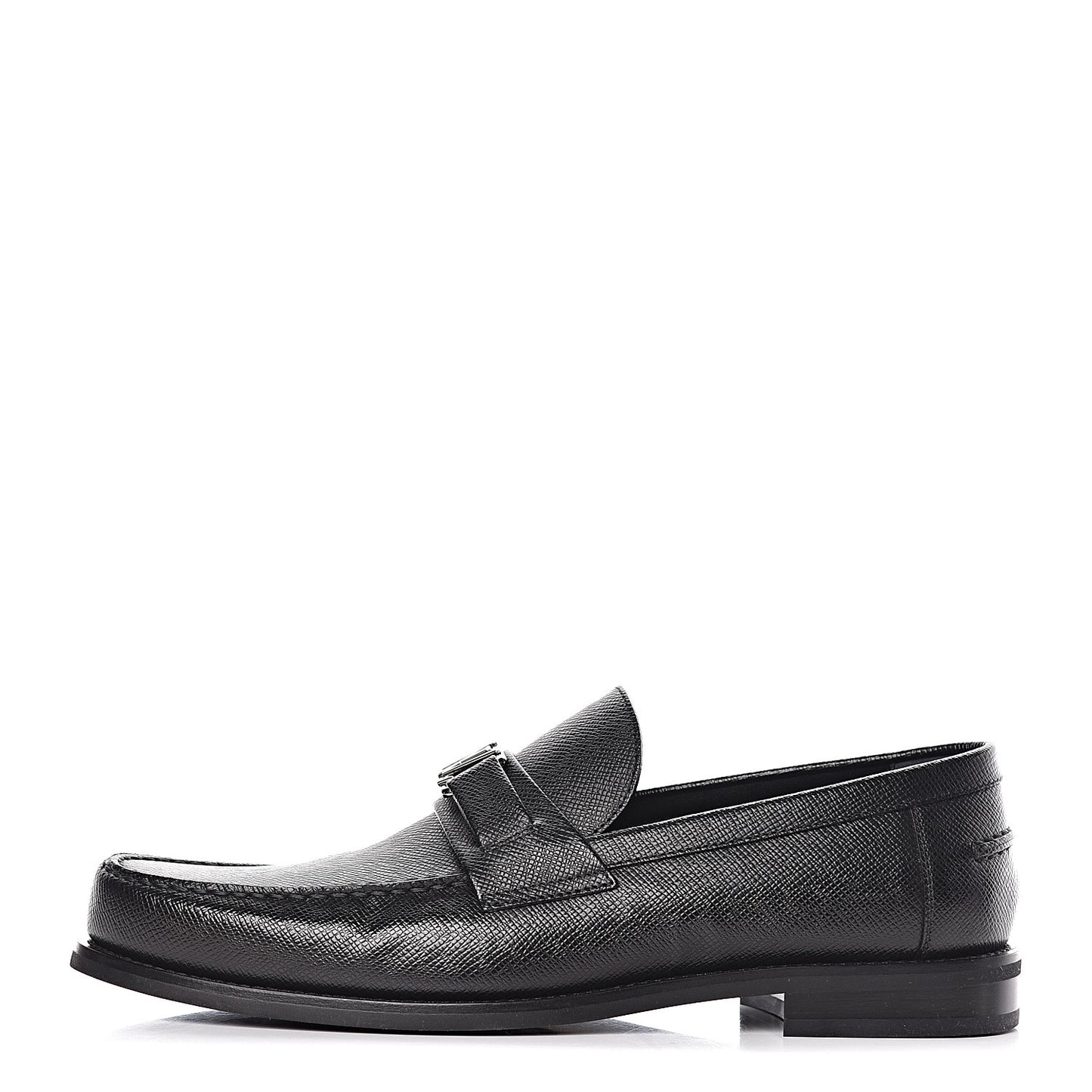 Calfskin Mens Montaigne Loafers 9.5 Black