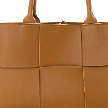Bottega Veneta Nappa Maxi Intrecciato Small Arco Tote Caramel 8 of 11