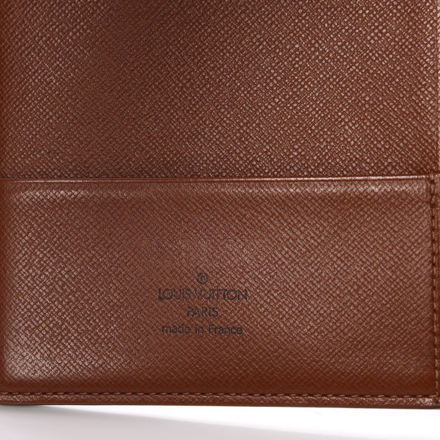 Monogram Large Ring Agenda Cover