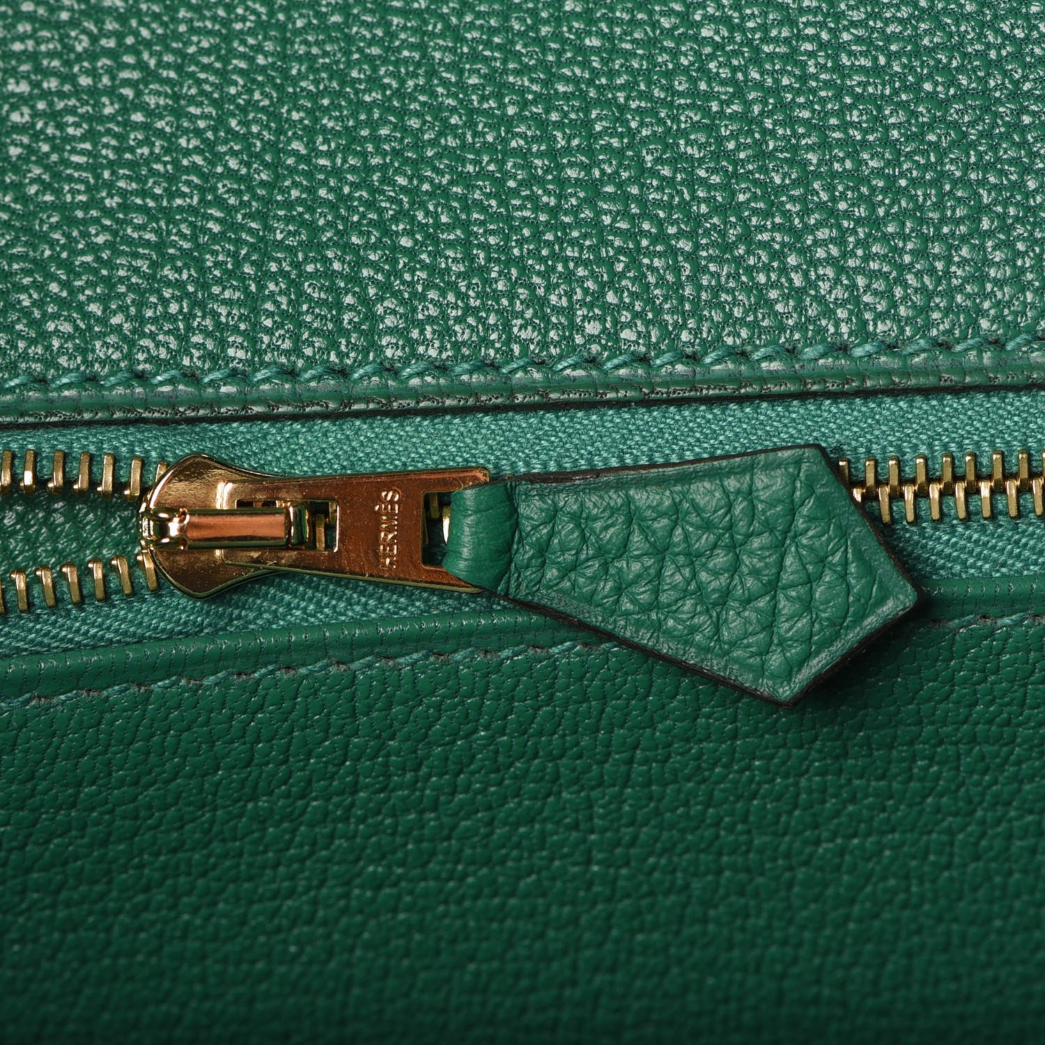 Hermes Taurillon Clemence Birkin 30 Vert Vertigo 18 of 34