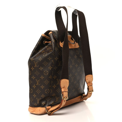 Louis Vuitton Monogram Montsouris GM Backpack 3 of 11