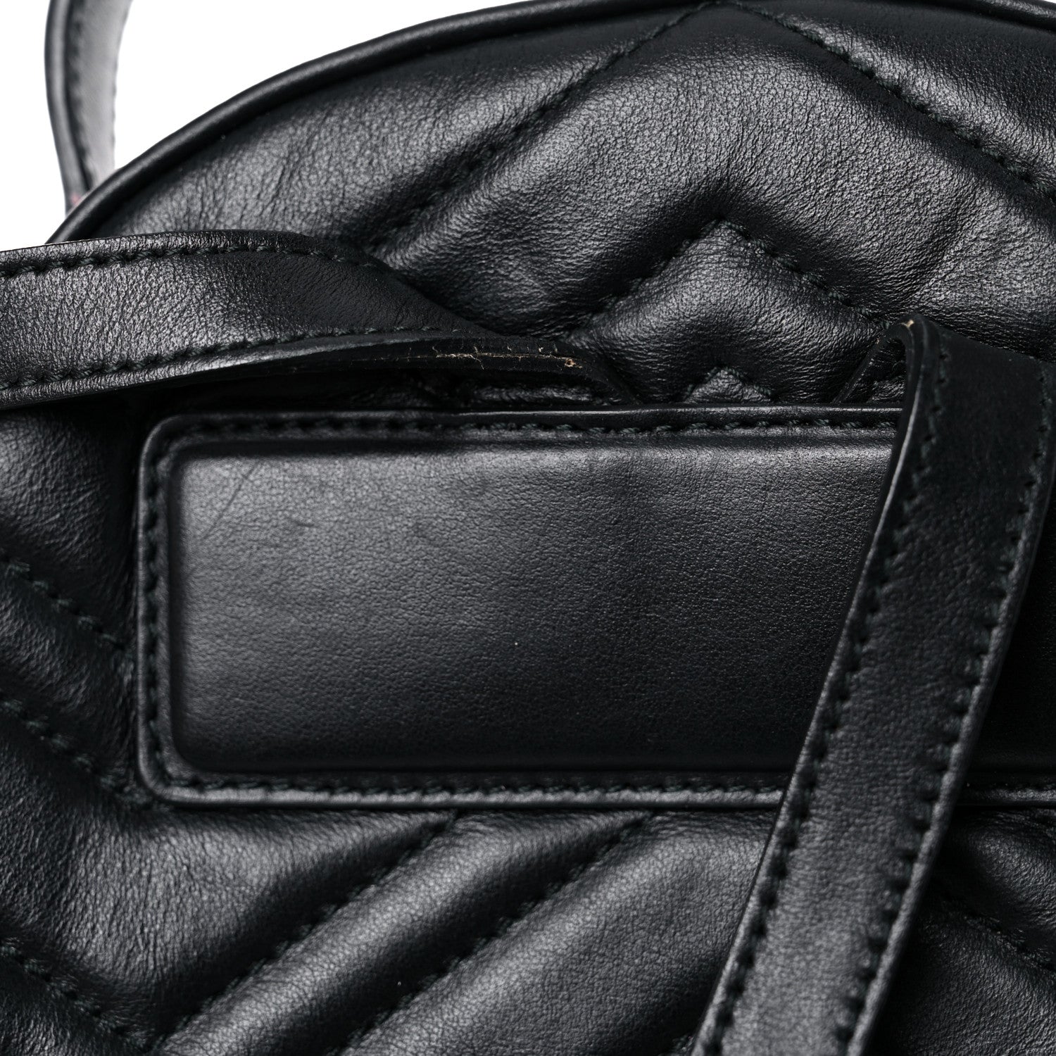 Gucci Calfskin Matelasse GG Marmont Dome Backpack Black 21 of 24